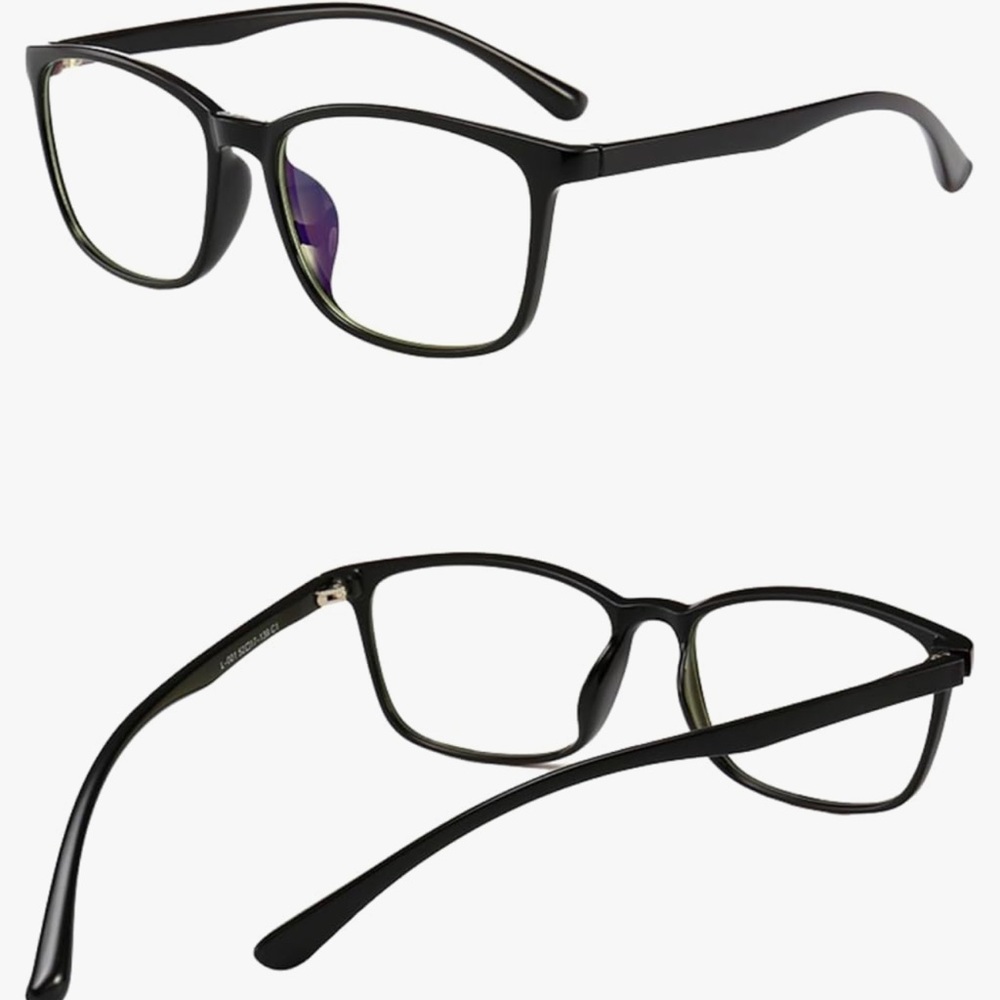 Oeilaumy Blue-Light Blocking Glasses-Black Frame-NWT